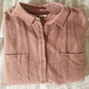 Madewell flannel button up shirt.